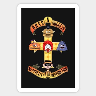 Buns and Nuggets- McAppetite for Consumption Sticker